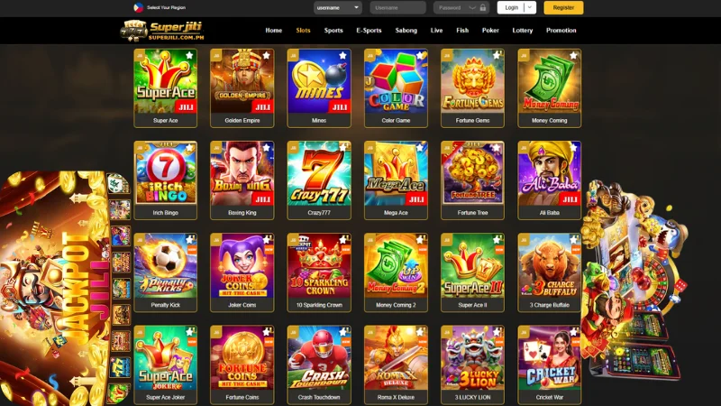 JILI's rich selection of games